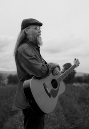 Matt Meighan bw with guitar