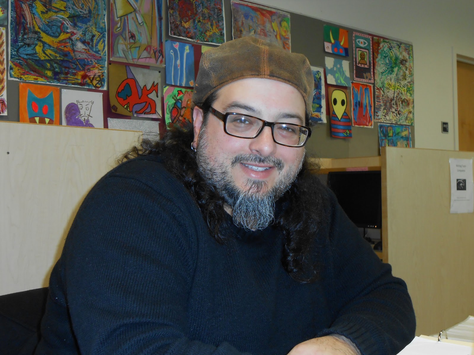 Christopher_Luna_Free_Poetry_Workshop_WSUV_Writing_Center by Louise Wynn