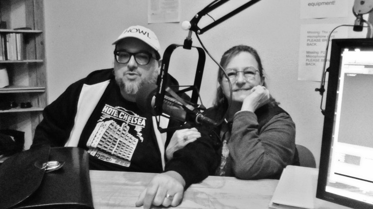 Chris and Toni at KBOO with Judith