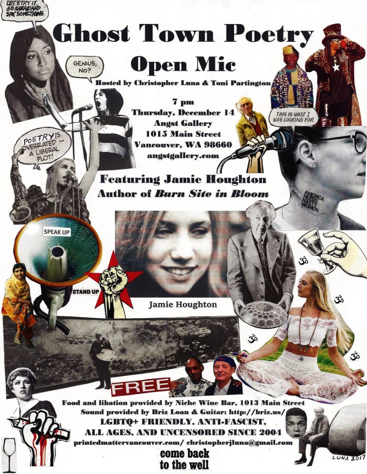 Ghost Town Poetry Open Mic Flyer December 14 2017 cropped