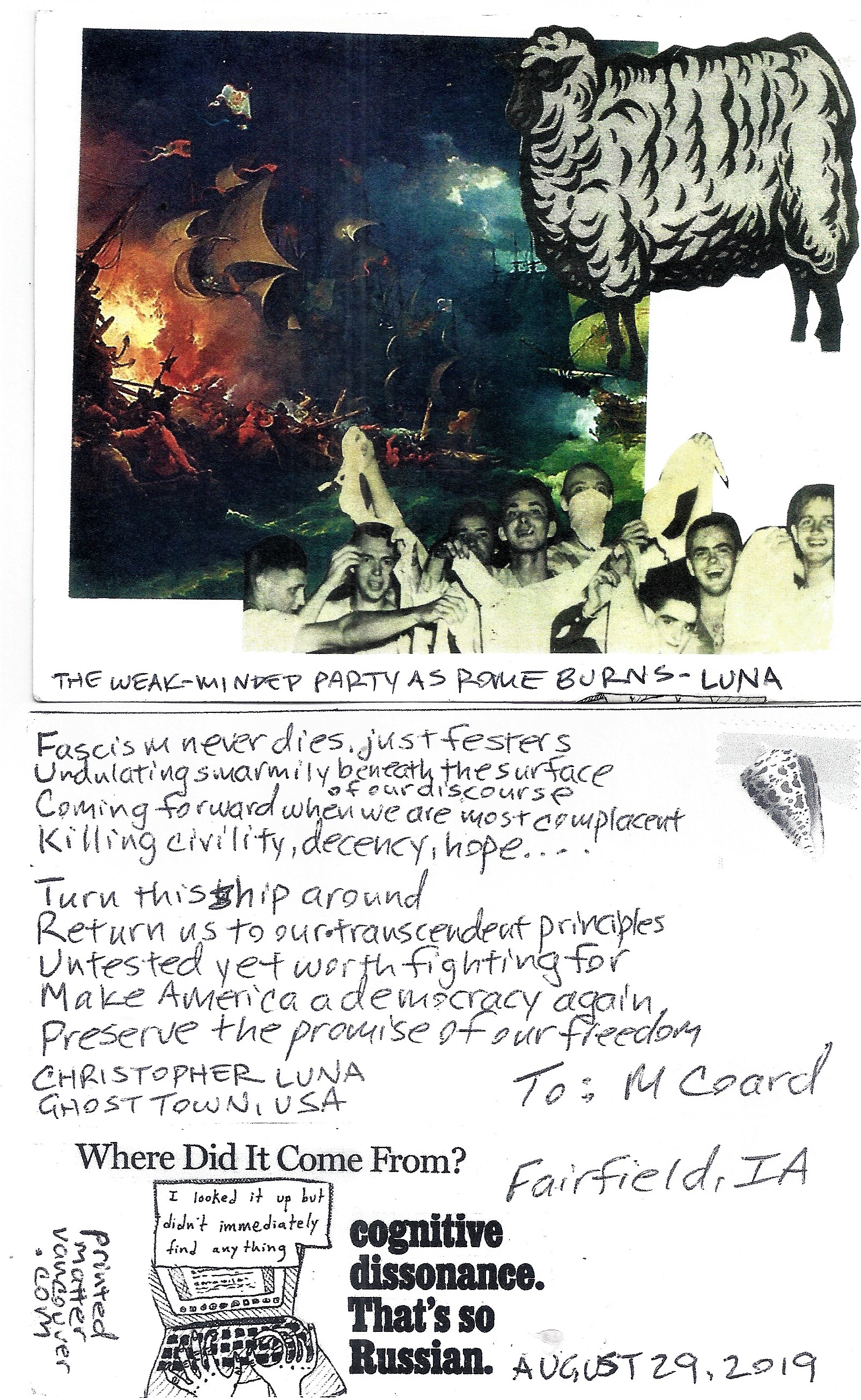 August 29 M Coard