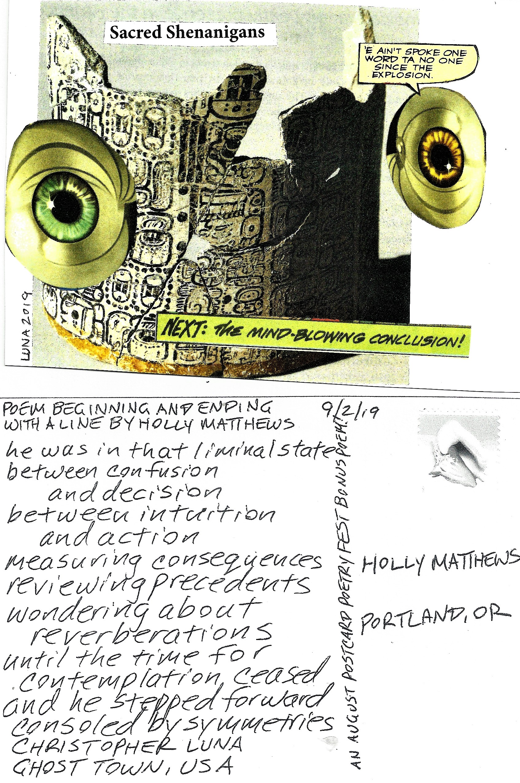 September 2 Holly Matthews