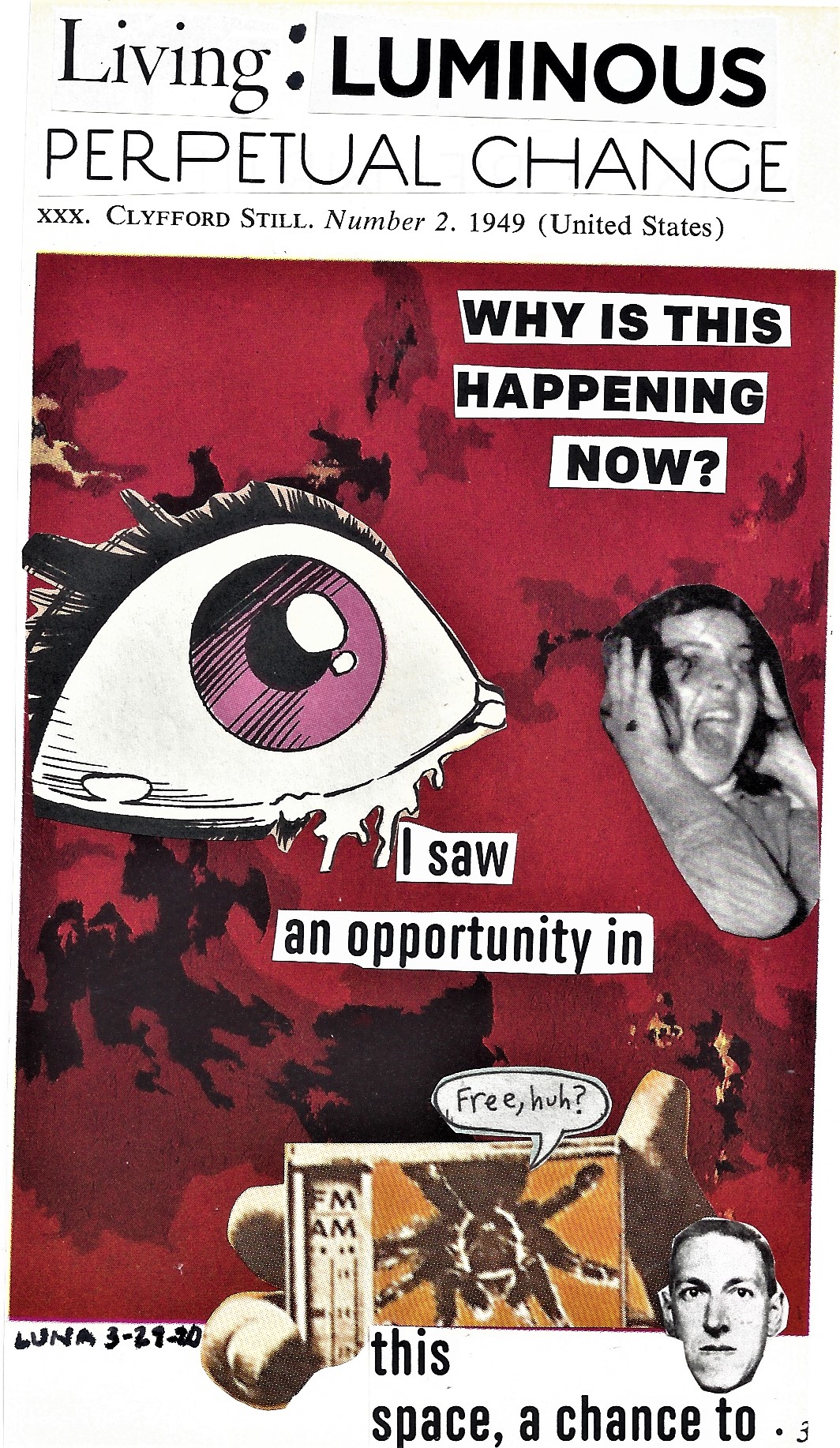 LIVING LUMINOUS PERPETUAL CHANGE